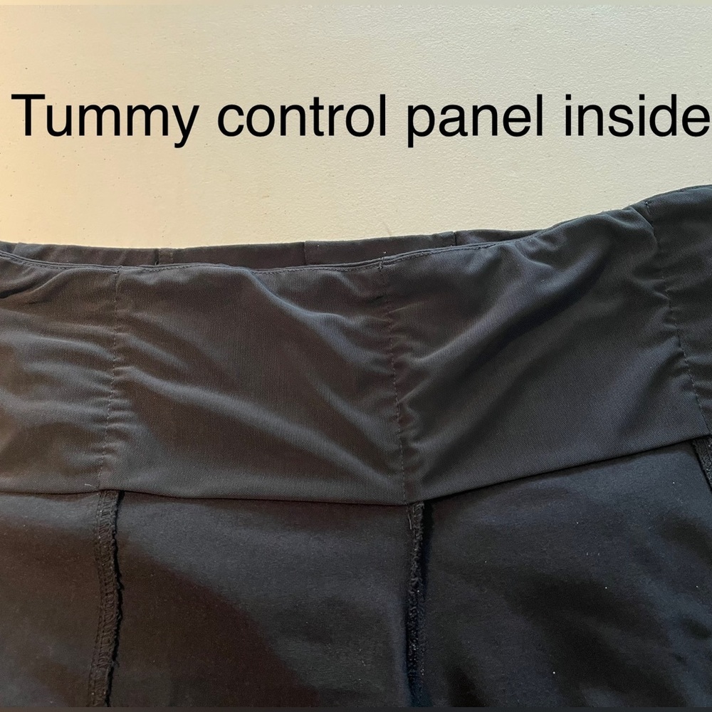Eliane Rose size 18W pants with tummy control panel inside, black - Picture 6 of 8